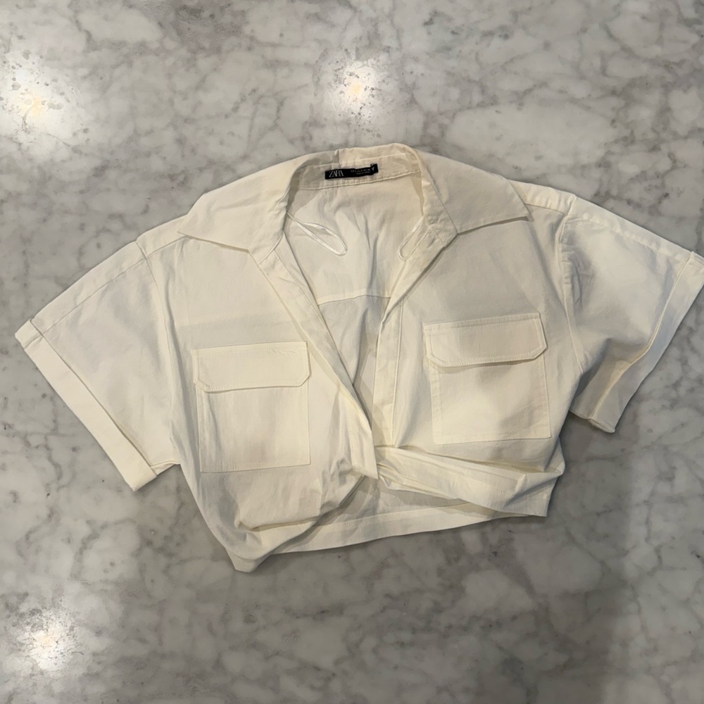 Zara Cream Shirt